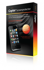 Copter, military grade screen protection for iPhone